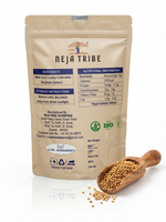 Load image into Gallery viewer, NEJA TRIBE Premium Organic Jowar (Sorghum) Whole Grain | Natural Gluten-Free Millet | High Fiber | Protein Rich | Non-GMO | No Preservatives | Healthy Millet for Bhakri, Roti, Flour & Sprouts | 1kg