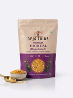 Load image into Gallery viewer, NEJA TRIBE Premium Unpolished Toor Dal | Natural Arhar Dal | Protein Rich | High Fibre | Unpolished & Non-GMO | No Artificial Additives | Premium Quality Pulses